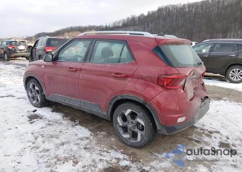 2025 Hyundai Venue Sel из США, поврежденный, VIN KMHRC8A31SU362190